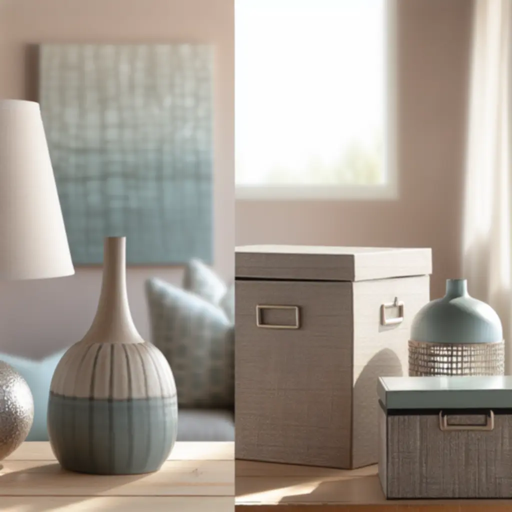 New décor arrivals styled in a calm, modern living space