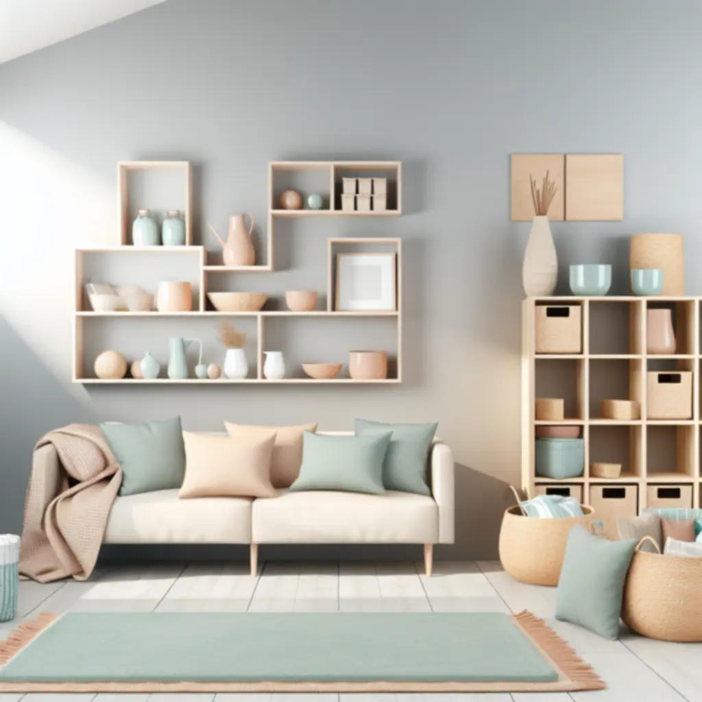 Warm lifestyle view of Domlumo home goods categories